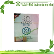 Bao cao su Luxury condon 003 trơn trắng h*3 cái