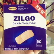 Zilgo Bản bé Hộp 102 miếng (34 bản * 3 miếng)