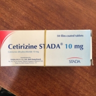 Cetirizine stada 10mg hộp 50 viên
