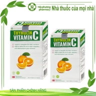 THYMOLIN VITAMIN C Hộp 3 vỉ x 10 viên