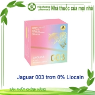 Bao cao su Jaguar 003 trơn 0% Liocain hộp*3 cái