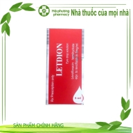 Thuốc nhỏ mắt Letdion levofloxacin 5mg/ml lọ * 5 ml
