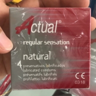 Bao cao su Actual Natural hộp 4 cái (Hộp)