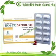 Boston droxil 500 mg H* 10 vỉ* 10 viên