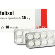 Halixol 30mg (Hộp 2 vỉ x 10 viên)