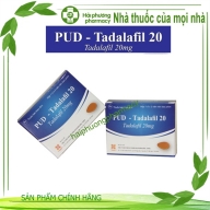 Pud- tadalafil 20mg H* 1 vỉ*2vien