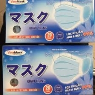 Khẩu Trang VinaMask 4 lớp - Hộp 20 cái