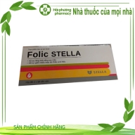 Folic stella hộp*5 vỉ*10 viên