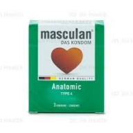 BCS Masculan Anatomic 3pcs