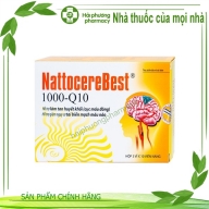 NattocereBest 1000- Q10 hộp*3 vỉ*10 viên