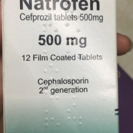 Natrofen 500mg (Cefprozil) Hộp 12 viên