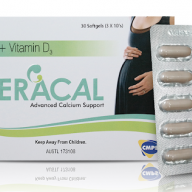 Theracal (calcium + D3) Hộp 30 viên