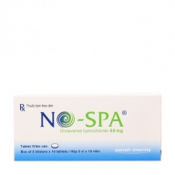 No-Spa 40mg (5 vỉ x 10 viên/hộp)