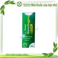 Xịt họng NanoBaginus sieusat lọ*20ml