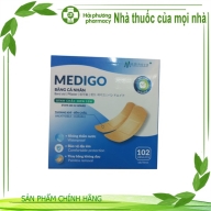 Băng dán cá nhân Medigo màu da 18x70mm hộp*102 miếng