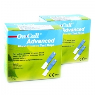 Que thử đường huyết ACON On Call Advanced hộp 25 test rời