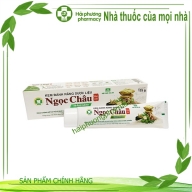 Kem đánh răng dược liệu Ngọc Châu trắng sáng tuýp*125g