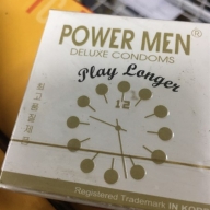 Bao cao su Power men cá ngựa deluxe bé H*3cai