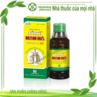 Siro thuốc ho bổ phế Nam hà chỉ khái lộ không đường ( dạng thuốc ) lọ*125ml