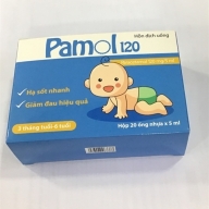 Pamol 120mg hộp*20 ống*5 ml