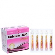 Calcium - Nic Extra H*20 ống *5ml