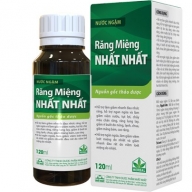 Nước ngậm răng miệng nhất nhất lọ*120ml