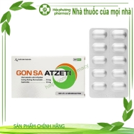 Gon sa Atzeti (atovastatin 10 mg ,ezetimebe 10 ) hộp*3 vỉ*10 viên