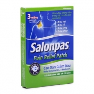 Salonpas cao dán giảm đau hộp 3 miếng