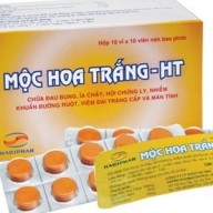 Mộc hoa trắng -HT Hộp 10 Vỉ x 10 Viên