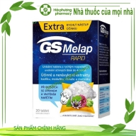 Viên uống ngủ ngon Gs Melap rapid lọ*20 viên