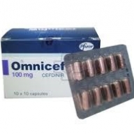 Omnicef 100mg Hộp 10 vỉ x 10 viên