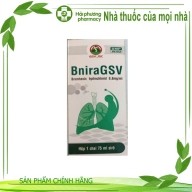 Siro long đờm BniraGSV ( bromhexin hydrochloride 0.8 mg/ml ) lọ*75ml