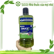 Nước súc miệng Smax Mouthwash lọ*500ml