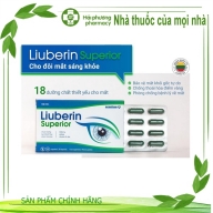 Liuberin Superior ( lutein ) viên uống bổ măt hộp * 30 viên