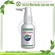 ear- swim dung dịch làm khô tai l* 30 ml* 150 liều xịt