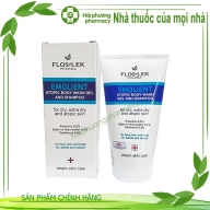 Gel tắm gội dịu nhẹ Atopic body wash gel and sampoo EMOLIENT FLOSLEK tuýp*150ml