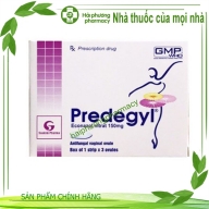 Predegyl (Econazol nitrat) 150mg Hộp 1 vỉ x 3 viên đặt