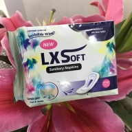 Băng vệ sinh LX soft ban ngày không cánh gói 8 miếng (S08)