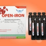 Open-Iron sắt - Hộp 6 vỉ x 5 ống