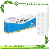 Spasmomen (Đóng gói và xuất xưởng: Berlin-Chemie AG (Menarini Group), địa chỉ: Glienicker Weg 125 12489 Berlin, Germany)