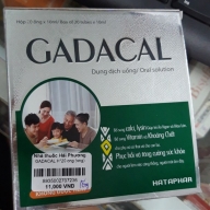 GADACAL Hộp 20 ống