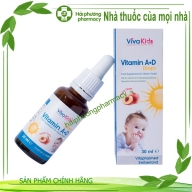 VivaKids Vitamin A+D Drops lọ*30ml