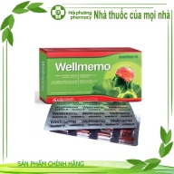 Bổ não WELLMEMO hộp 30 viên