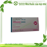 Levothyrox 100 mg Merck hộp*2 vỉ*15 viên