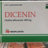 Dicenin h* 3 vỉ* 10 viên