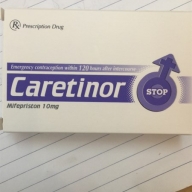 Caretinor 10mg tránh thai 120 giờ