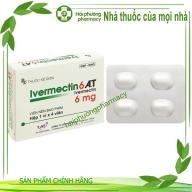 Ivermectin 6 AT H* 1vỉ x 4v An Thiên