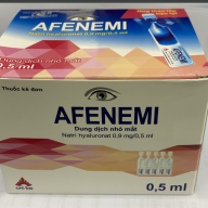 Dung dịch nhỏ mắt Afenemi hộp* 50 ống x 0.5ml