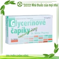 Glycerin Suppositories 2.2g Dr.Muller Pharma H*10 viên