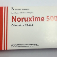 Noruxime ( Cefuroxime 500mg) hộp*1 vỉ*10 viên